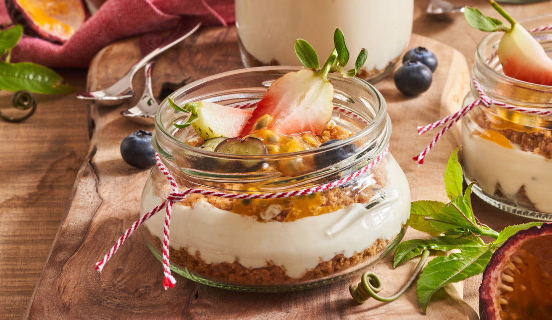 Cheesecake jars