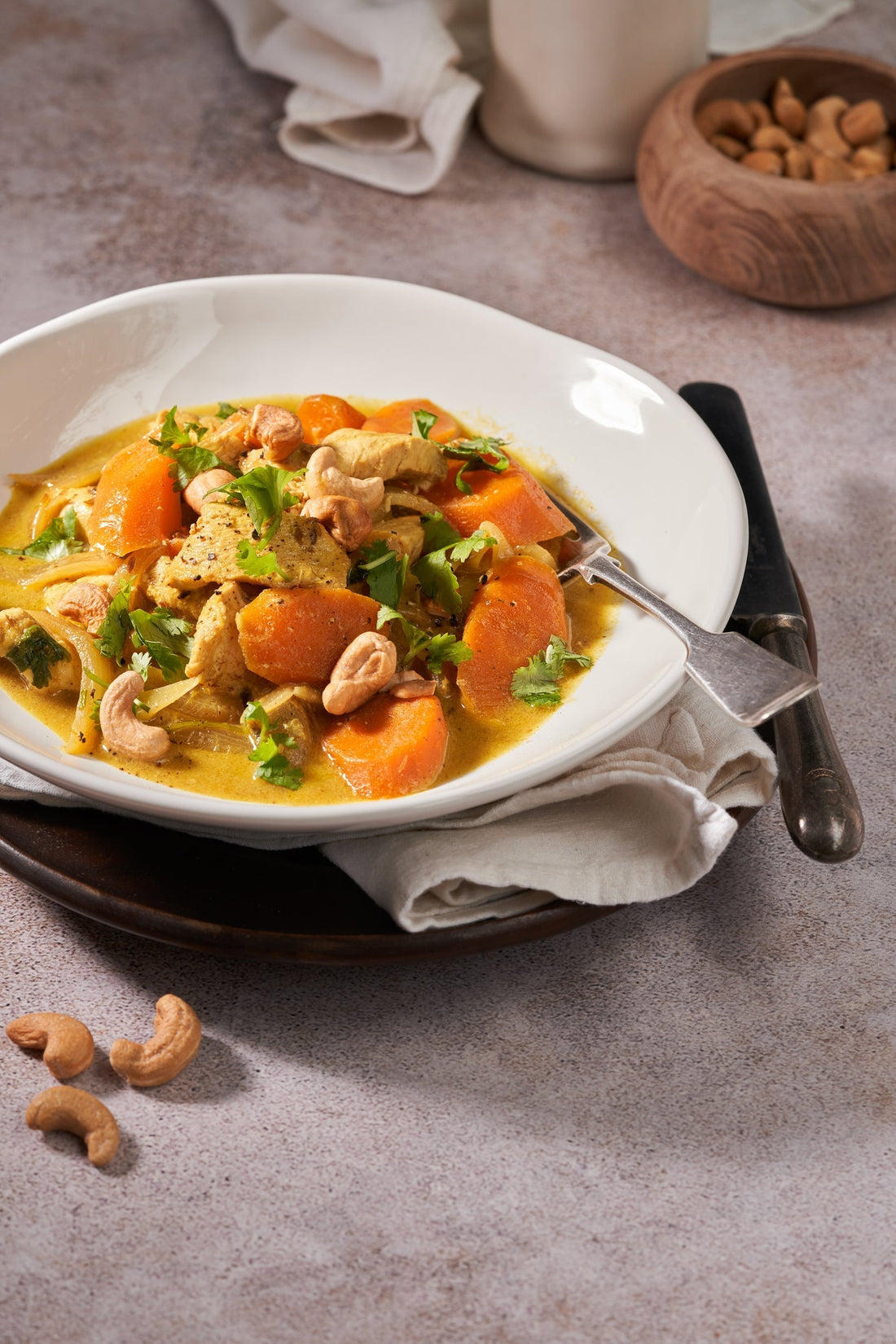 Aromatic Chicken & Carrot Curry