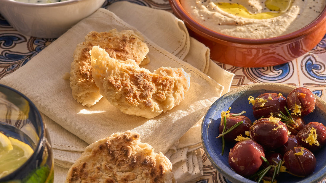 Feather-light flatbreads